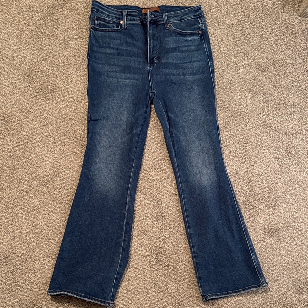 Judy Blue Dark Blue Flare Jeans